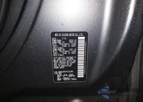 2015 Nissan Quest Sv from USA, damaged, VIN JN8AE2KP2F9132360